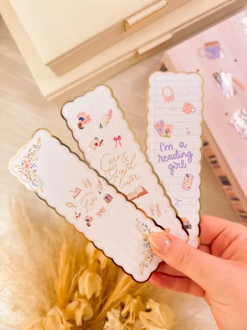 Floral bookmarks