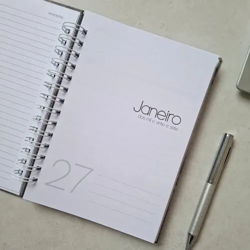 Minimalist white agenda