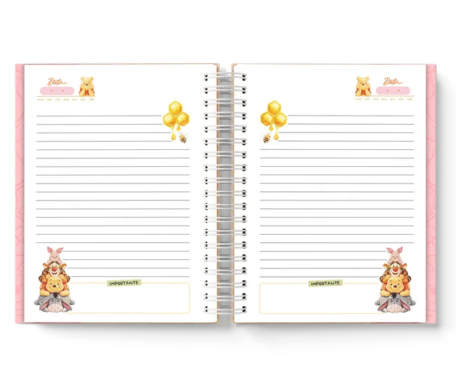 Themed lined interior spread