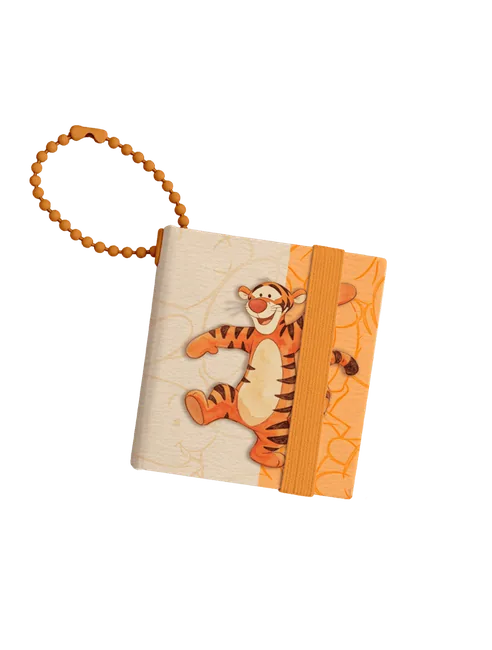 Mini keychain notebook
